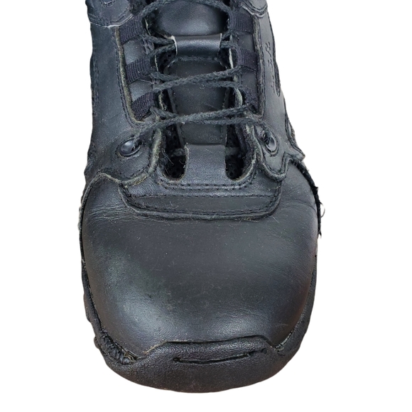 Thorogood Men's Black Leather ASR Oxford Sneakers 10M - Picture 5 of 11